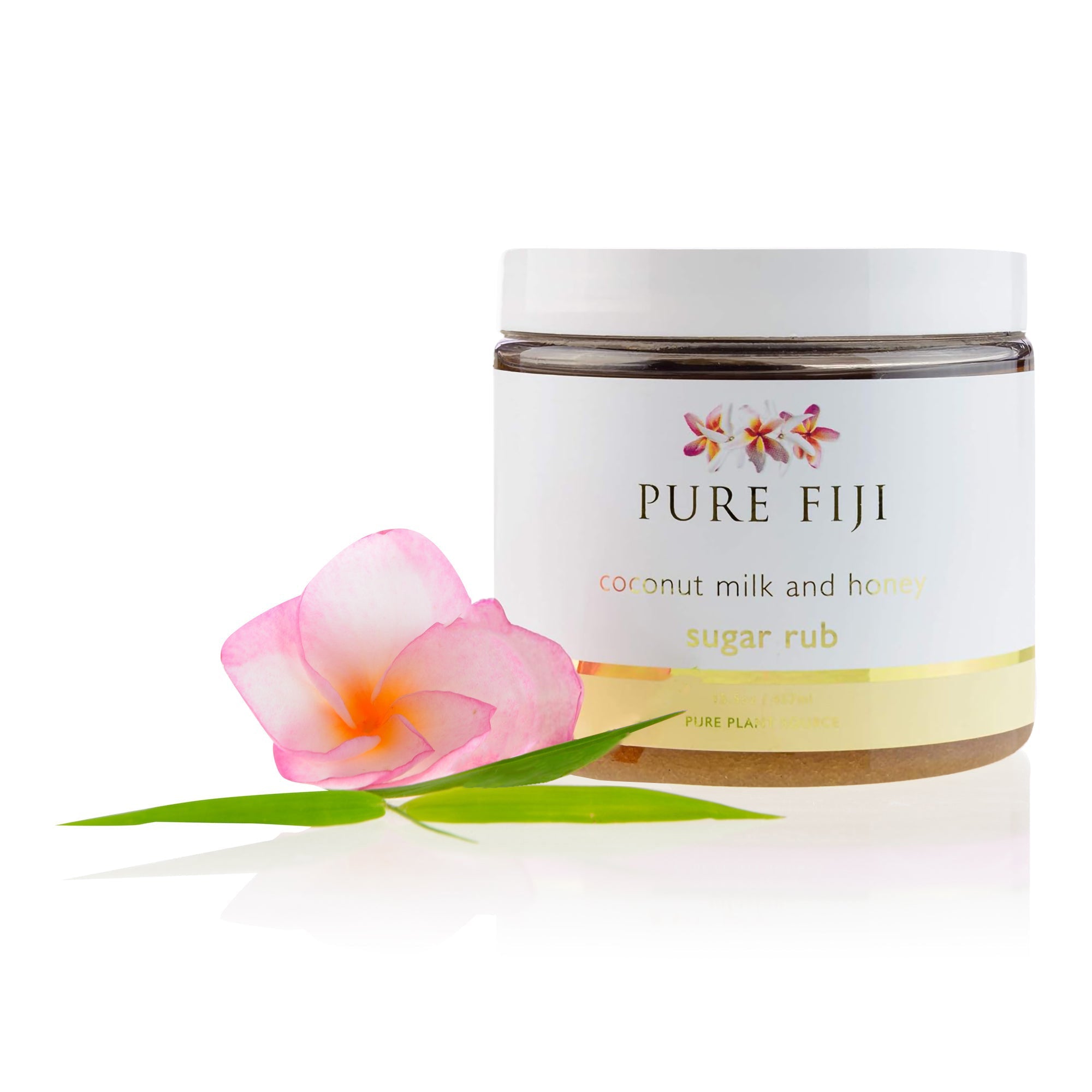 Pure Fiji Coconut Sugar Rub - Coconut Milk & Honey 15oz / 15.OZ