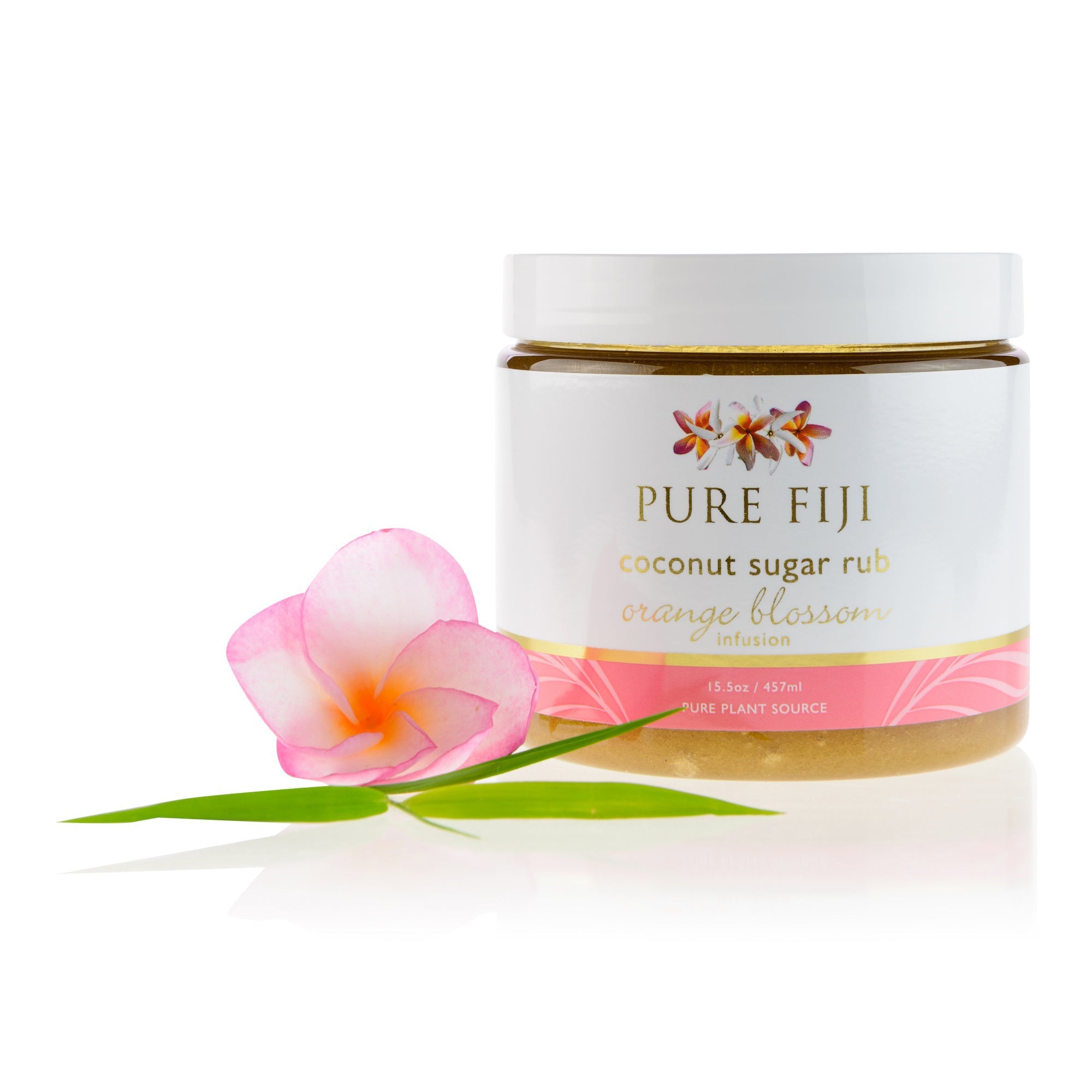 Pure Fiji Coconut Sugar Rub - Orange Blossom 15oz / 15.OZ