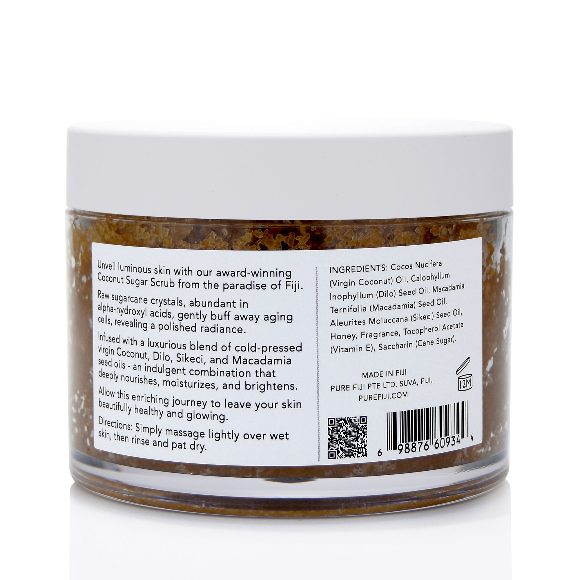 Pure_Fiji_Coconut_Sugar_Scrub_Coconut_milk_and_honey_10.14oz / Coco Milk & Honey