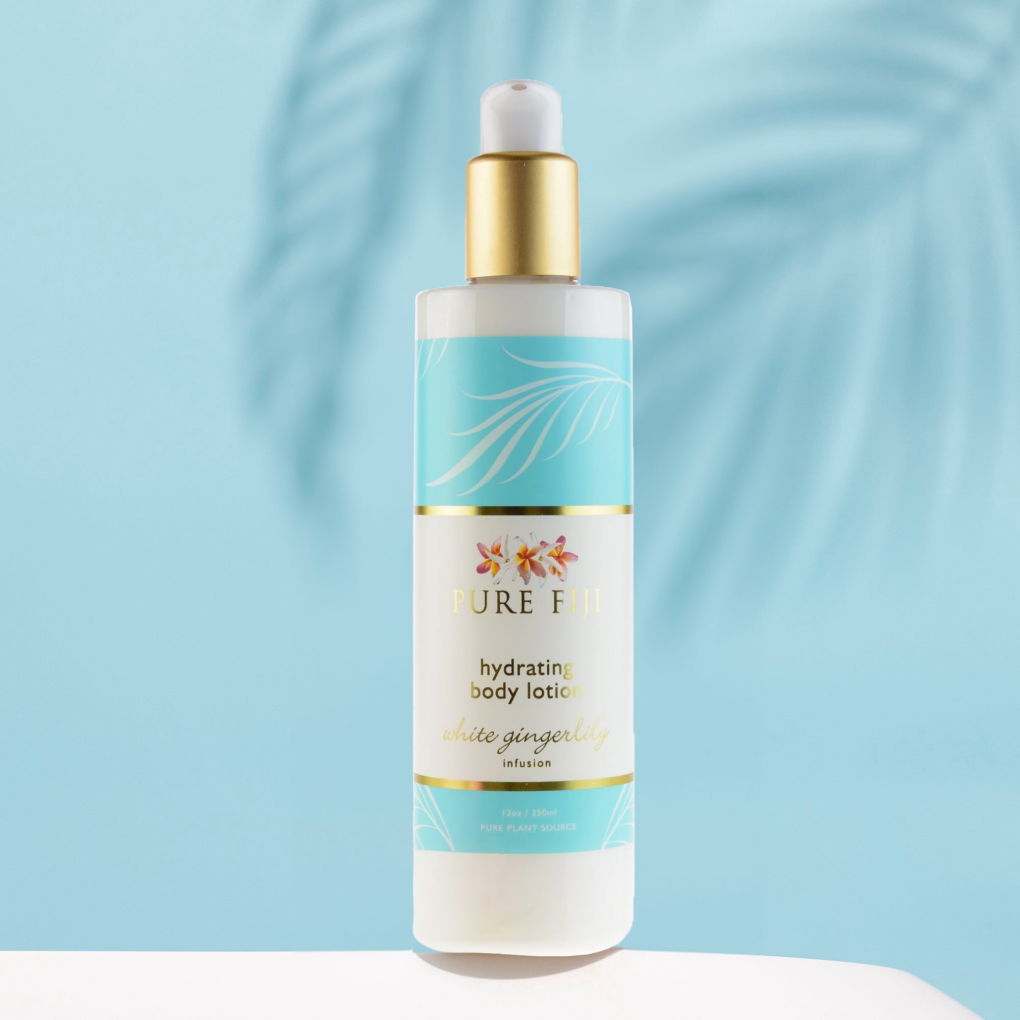 Pure Fiji Hydrating Body Lotion / White Gingerlily / Swatch