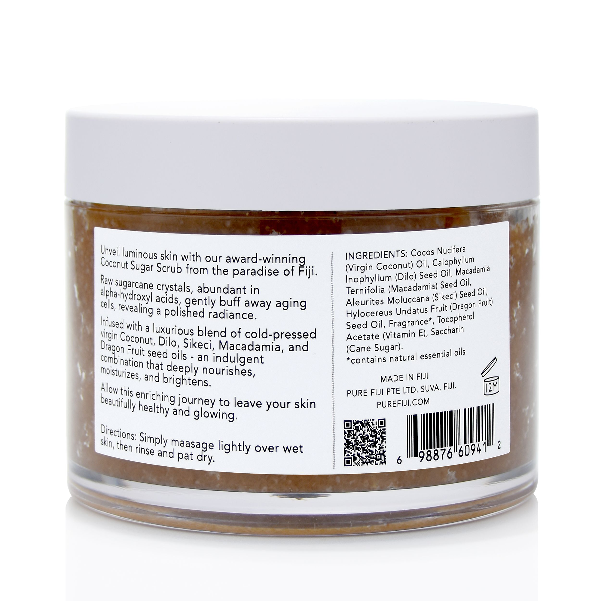 Pure_Fijisugar_scrub_Daragonfruit_10.14oz / Dragon Fruit