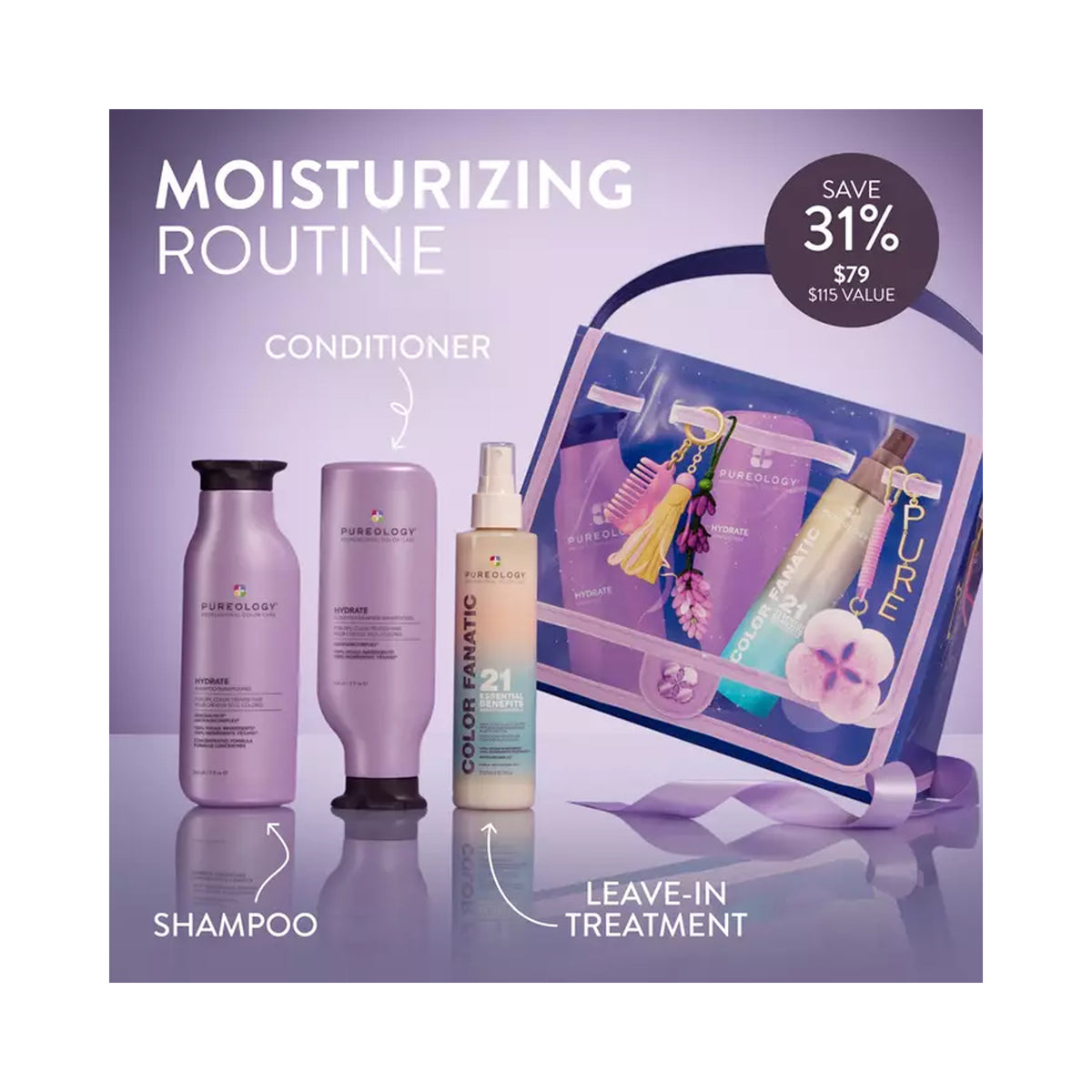Pureology Hydrate Hydration Handled Kit - Holiday 2026 / KIT, image 46173484679318