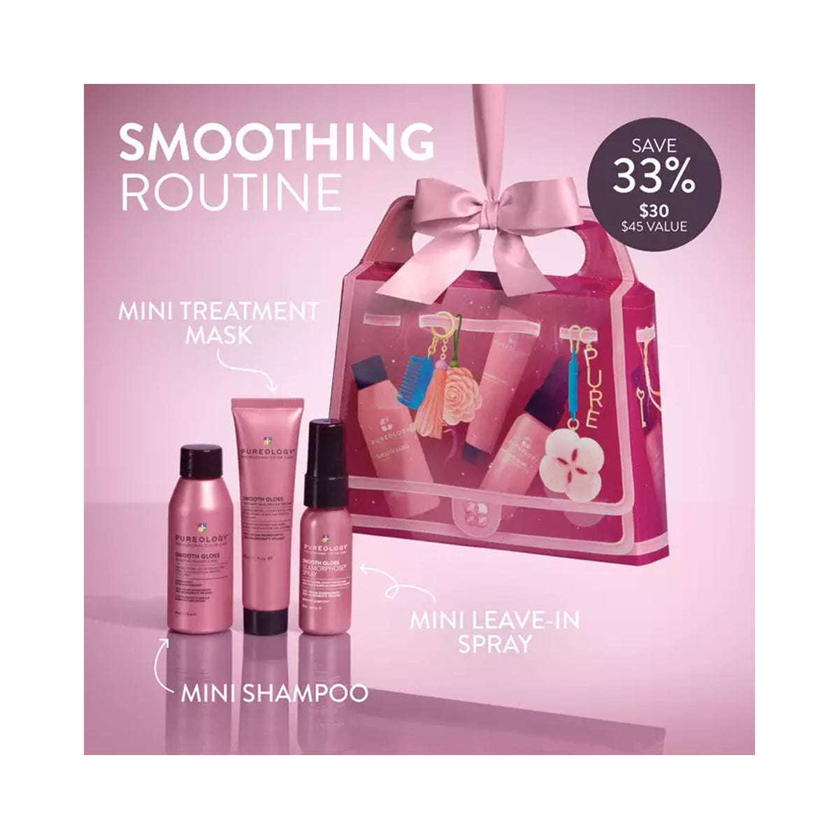 Pureology Mini Smooth Gloss Kit - Holiday 2026 / KIT, image 46175174262934