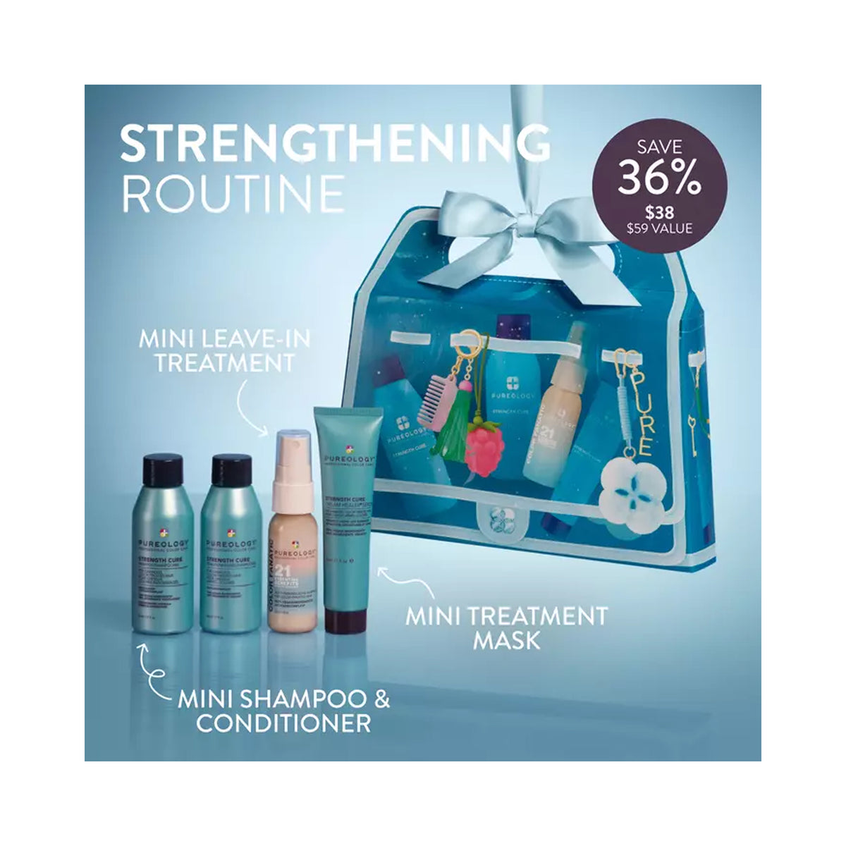 Pureology Mini Strength Cure Kit - Holiday 2026 / KIT, image 46175152767126