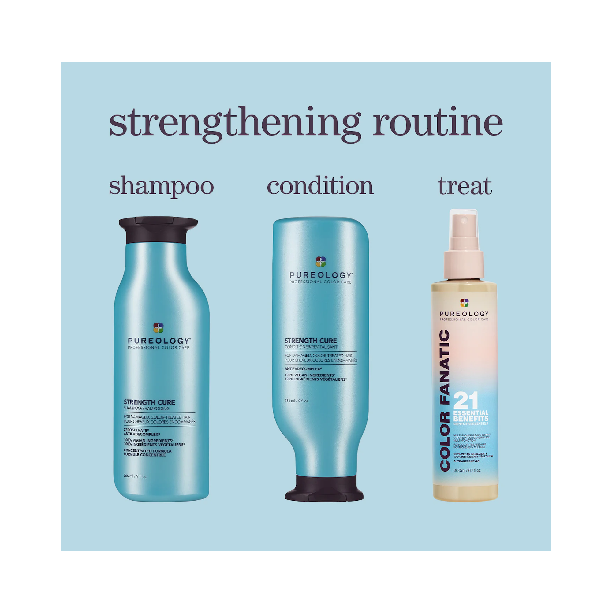 Pureology Strength Cure Kit-HOL25