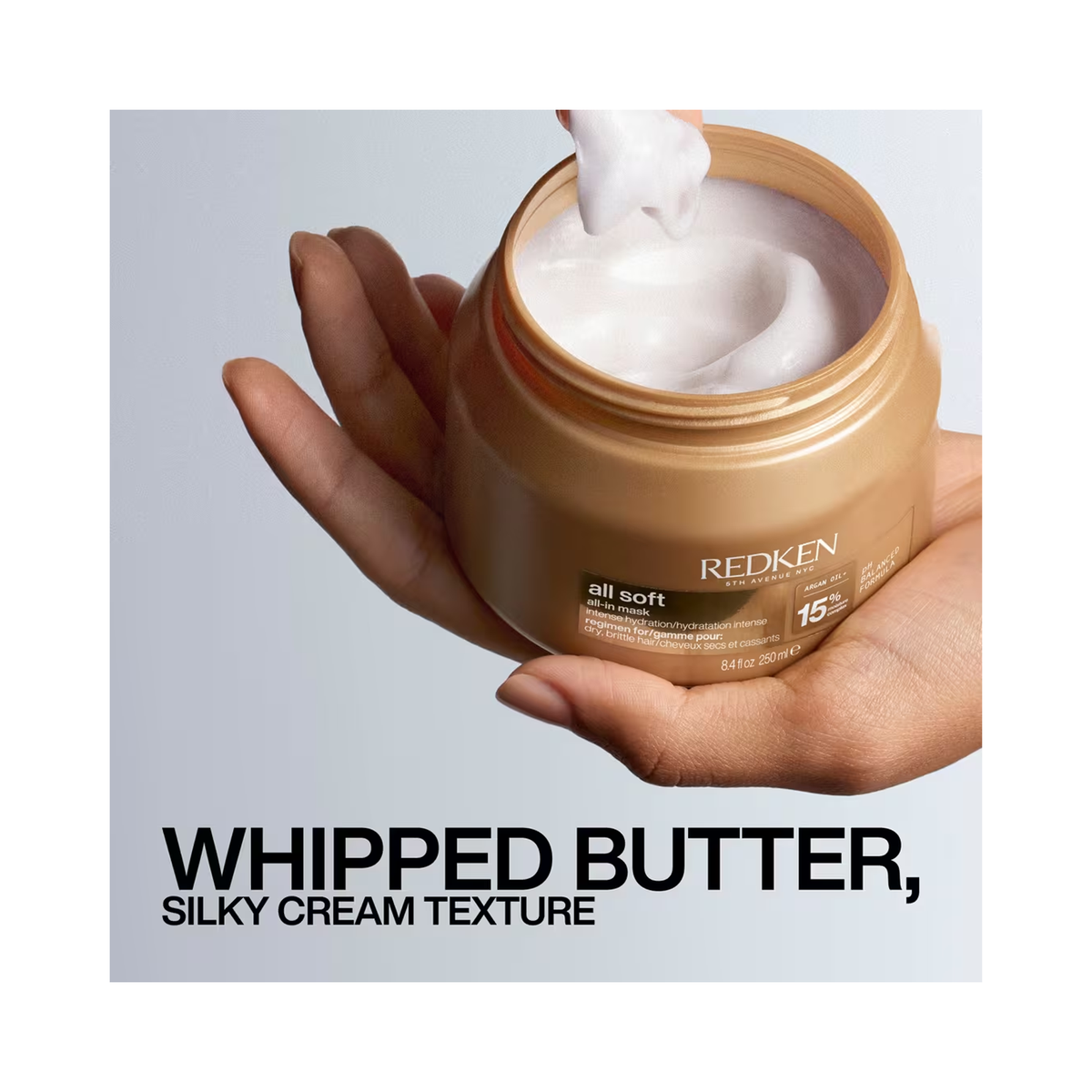 Redken All Soft All-In Mask / 8.4OZ, image 32785893523606