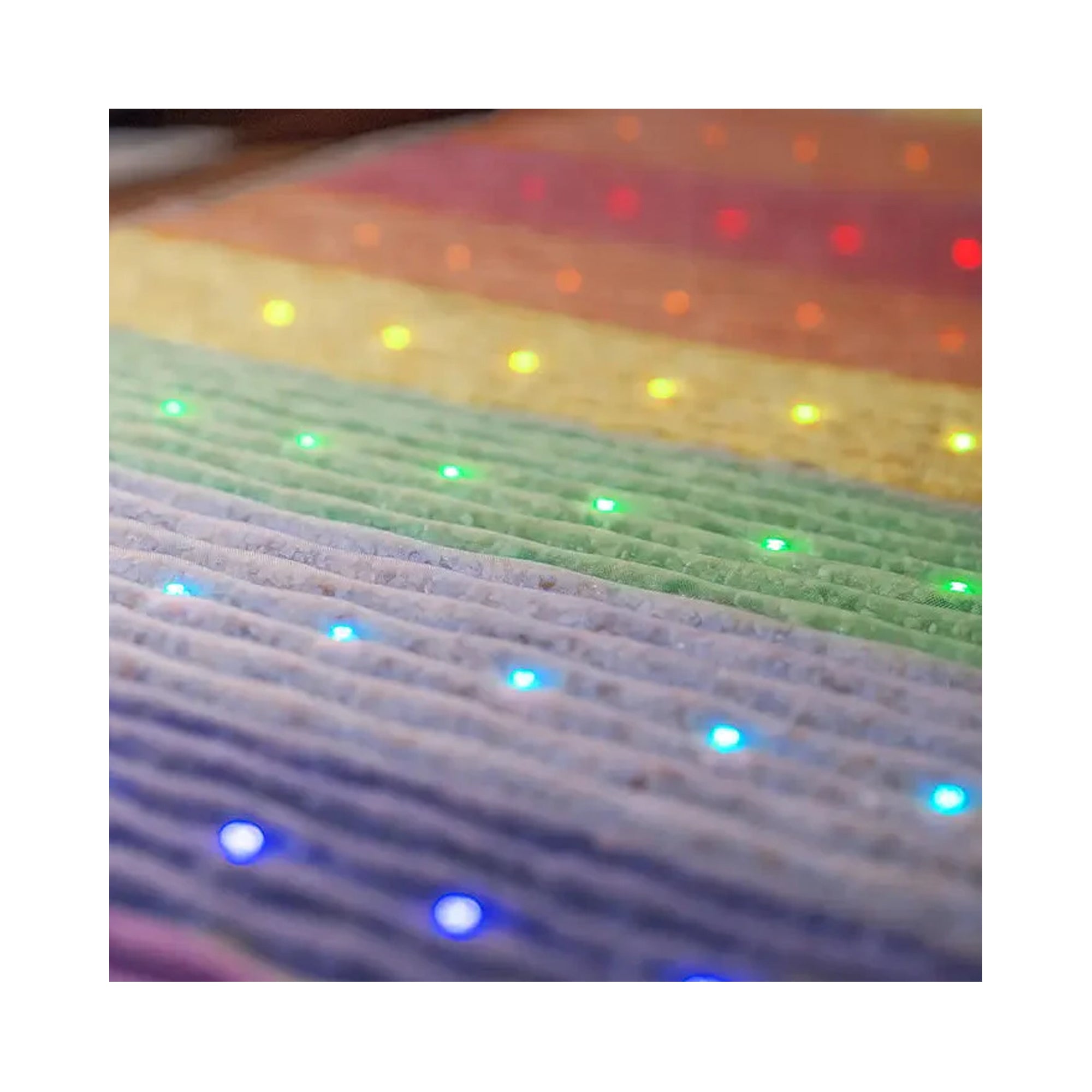 HealthyLine Rainbow Chakra 74" x 28" PEMF Far Infrared Heating Mat - 4th Edition / FIRM