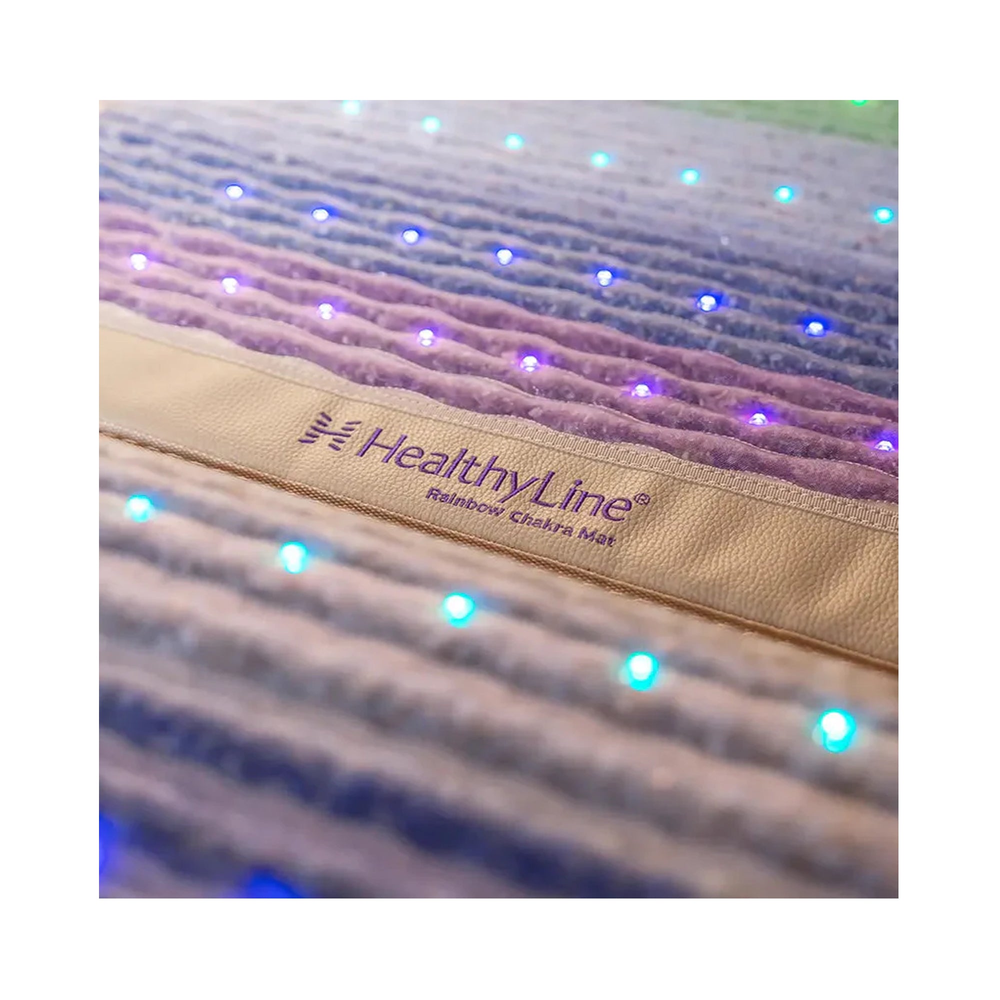 HealthyLine Rainbow Chakra 74" x 28" PEMF Far Infrared Heating Mat - 4th Edition / FIRM