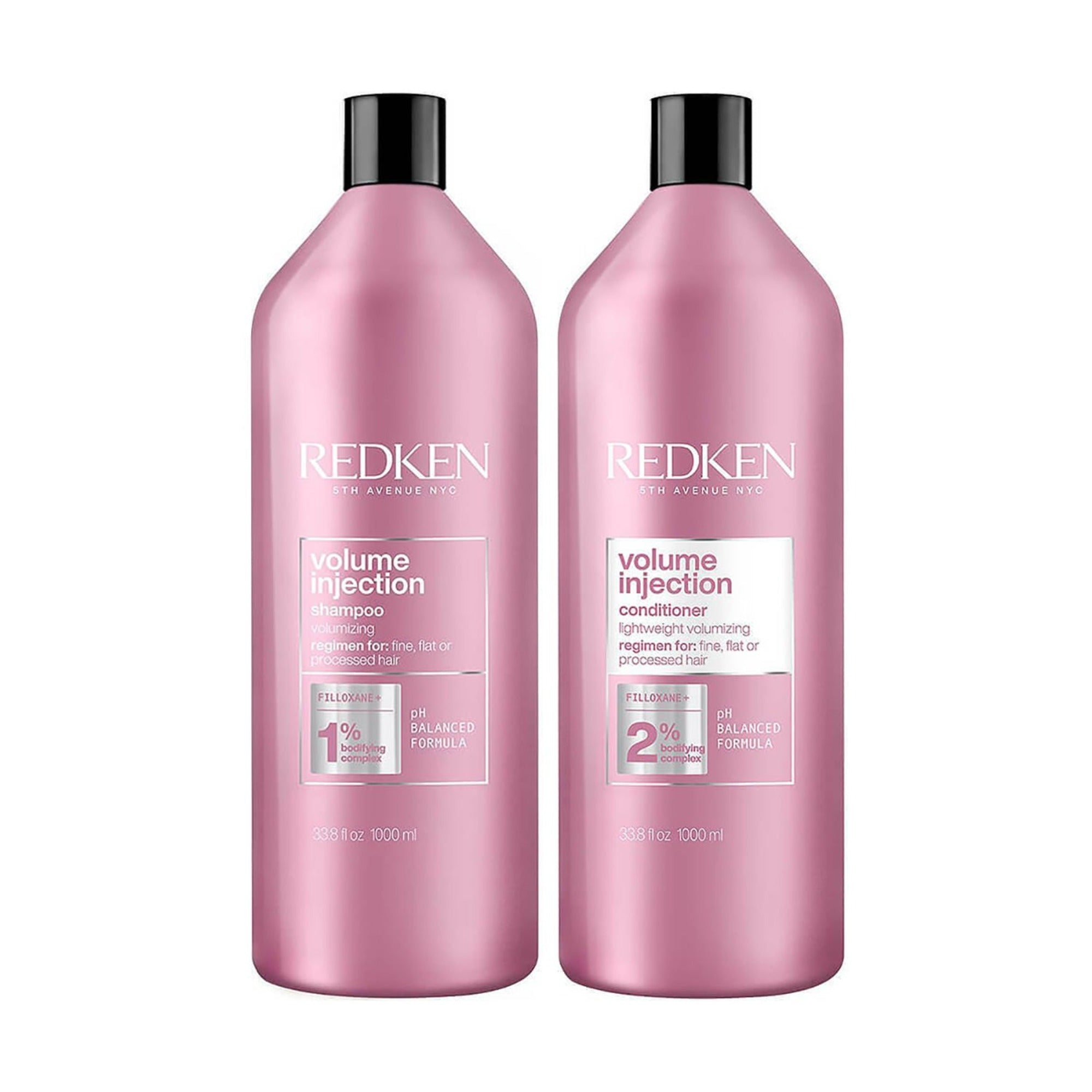 Redken Volume Injection Shampoo and Conditioner Liter Duo ($104 Value) / LITER
