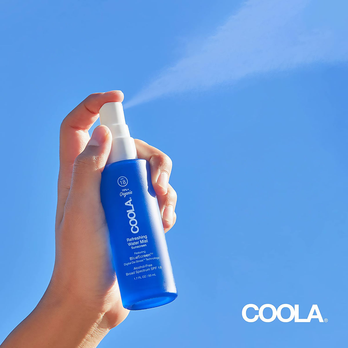 COOLA Suncare Full Spectrum 360° SPF18 Refreshing Water Mist / 1.7OZ, image 27449998803094
