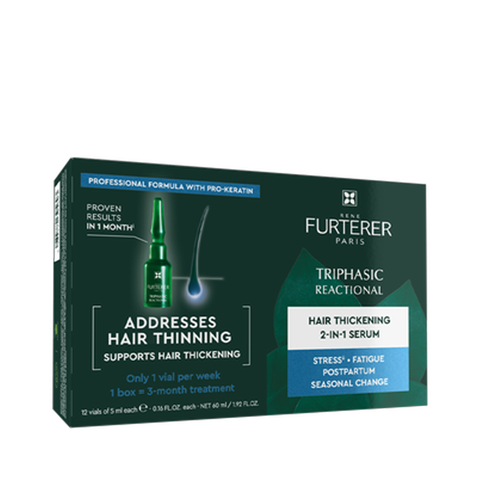 Rene Furterer TRIPHASIC Reactional Concentrated Serum - 12 Vials / 0.16