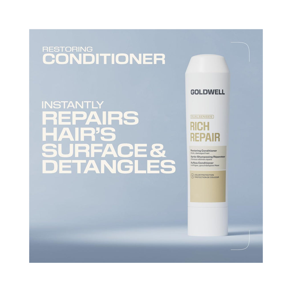 Goldwell Dualsenses Rich Repair Restoring Conditioner / 10.1OZ thumbnail 3