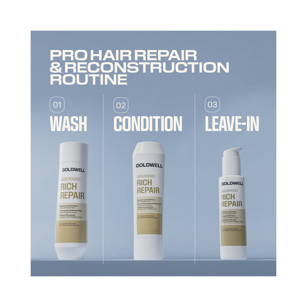 Goldwell Dualsenses Rich Repair Restoring Conditioner - 33.8oz / 33.8OZ thumbnail 5