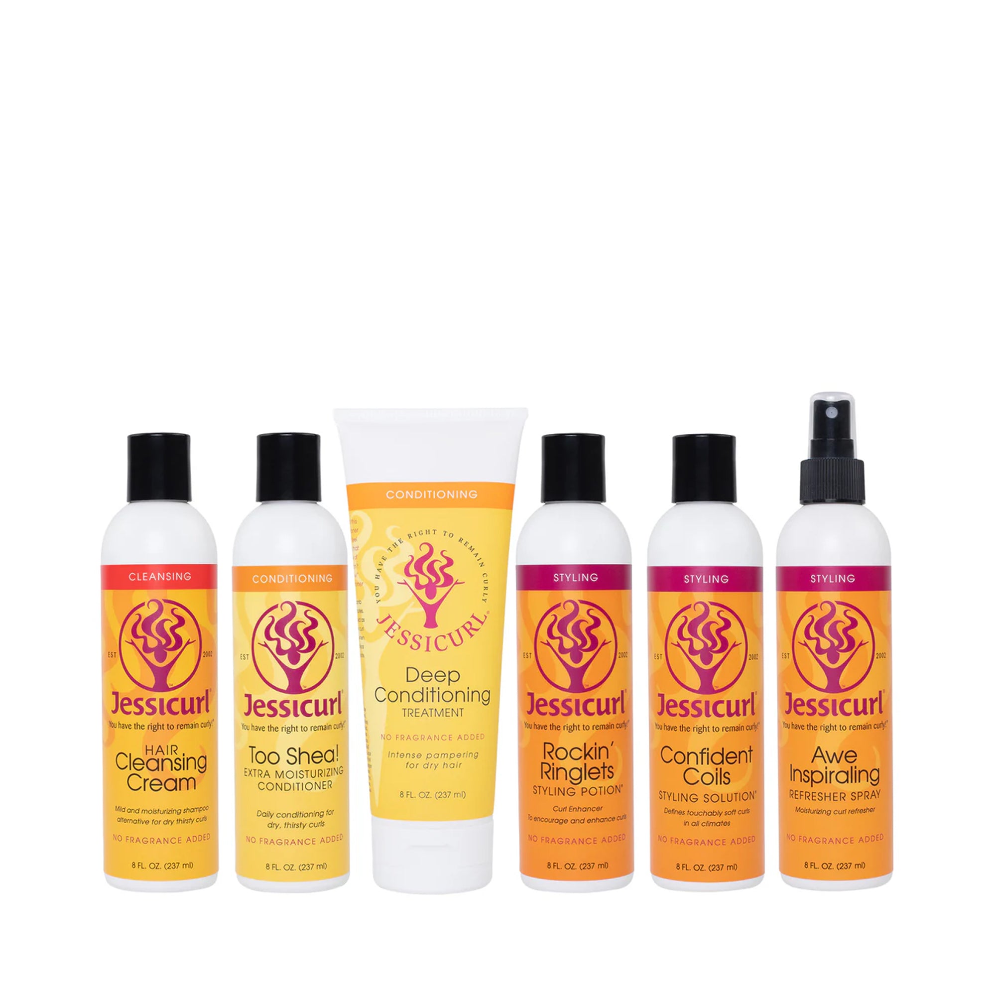Jessicurl Rich & Radiant Collection - Fragrance Free / 8OZ