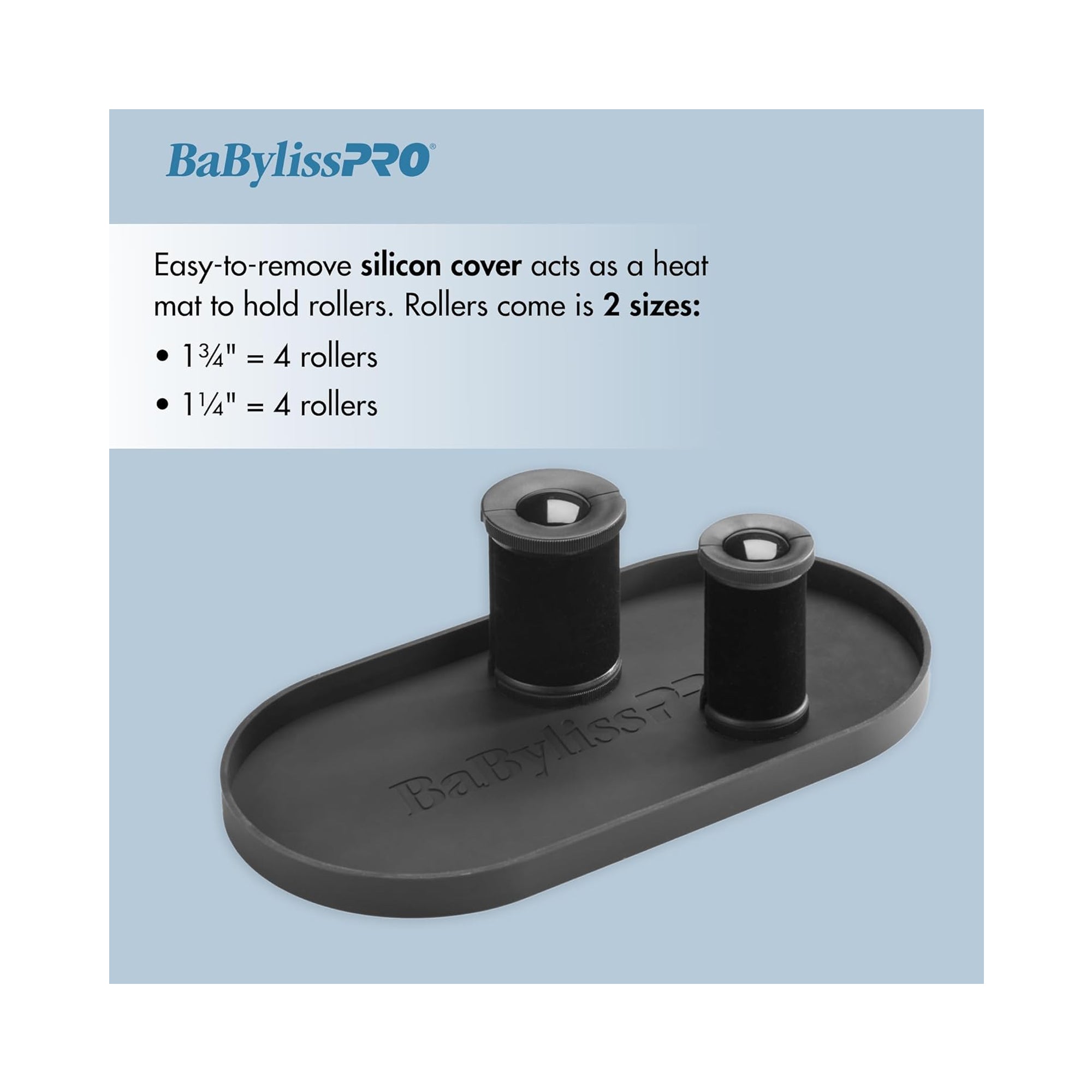 BaBylissPRO Compact Standing Hot Rollers 8pc - Item No. BNTHR2UC