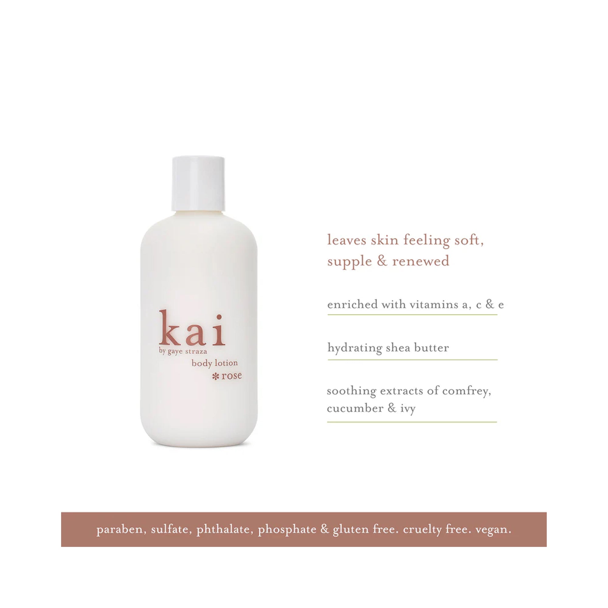 Kai Rose Body Lotion / 8OZ