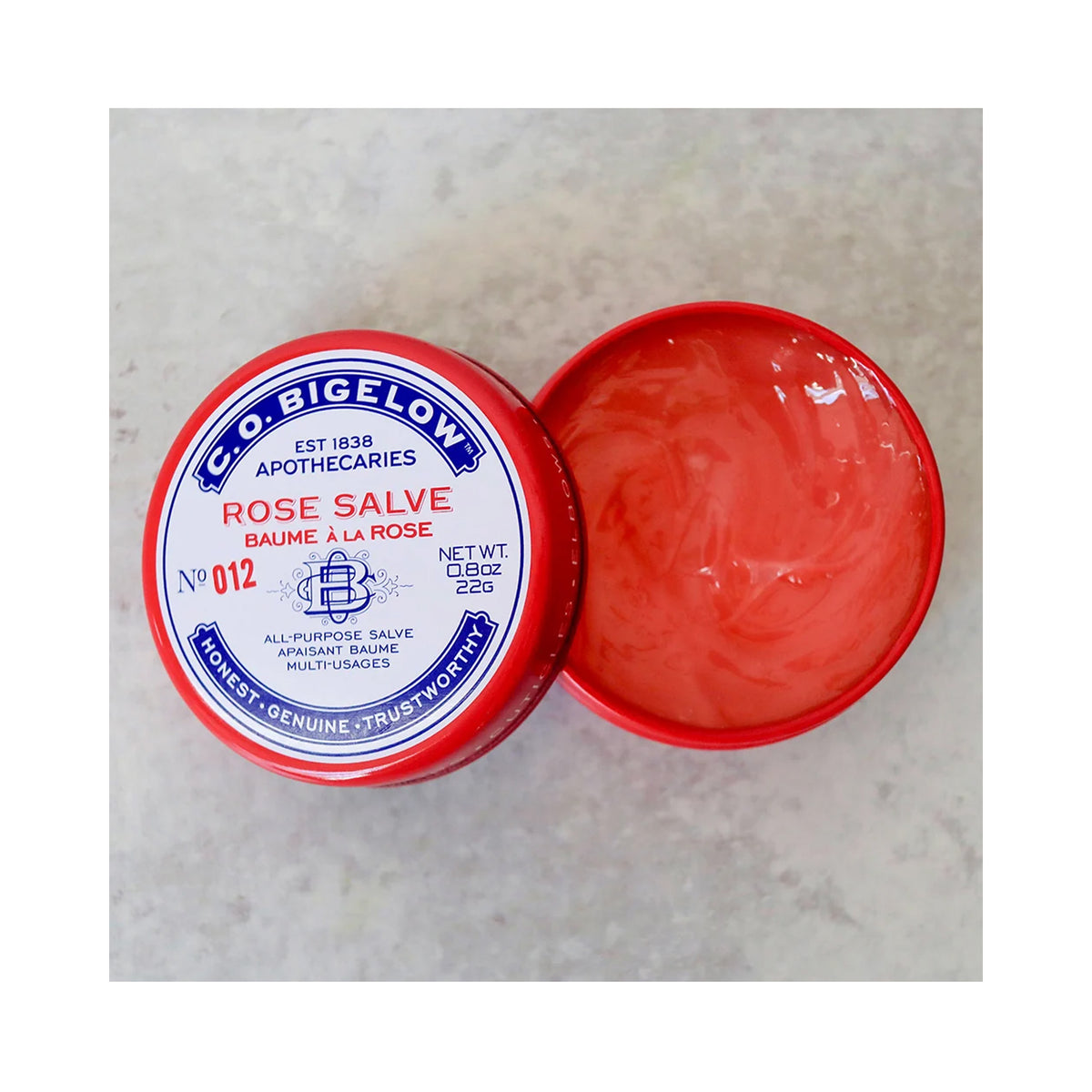 C.O. Bigelow Rose Salve Tin Trio / 3PC, image 46184179400854
