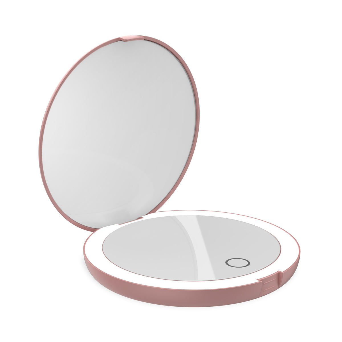 LUNA London COMPACT 2.0 7X 1X Magnifying LED Compact Mirror / ROSE GOLD, image 46179767484566