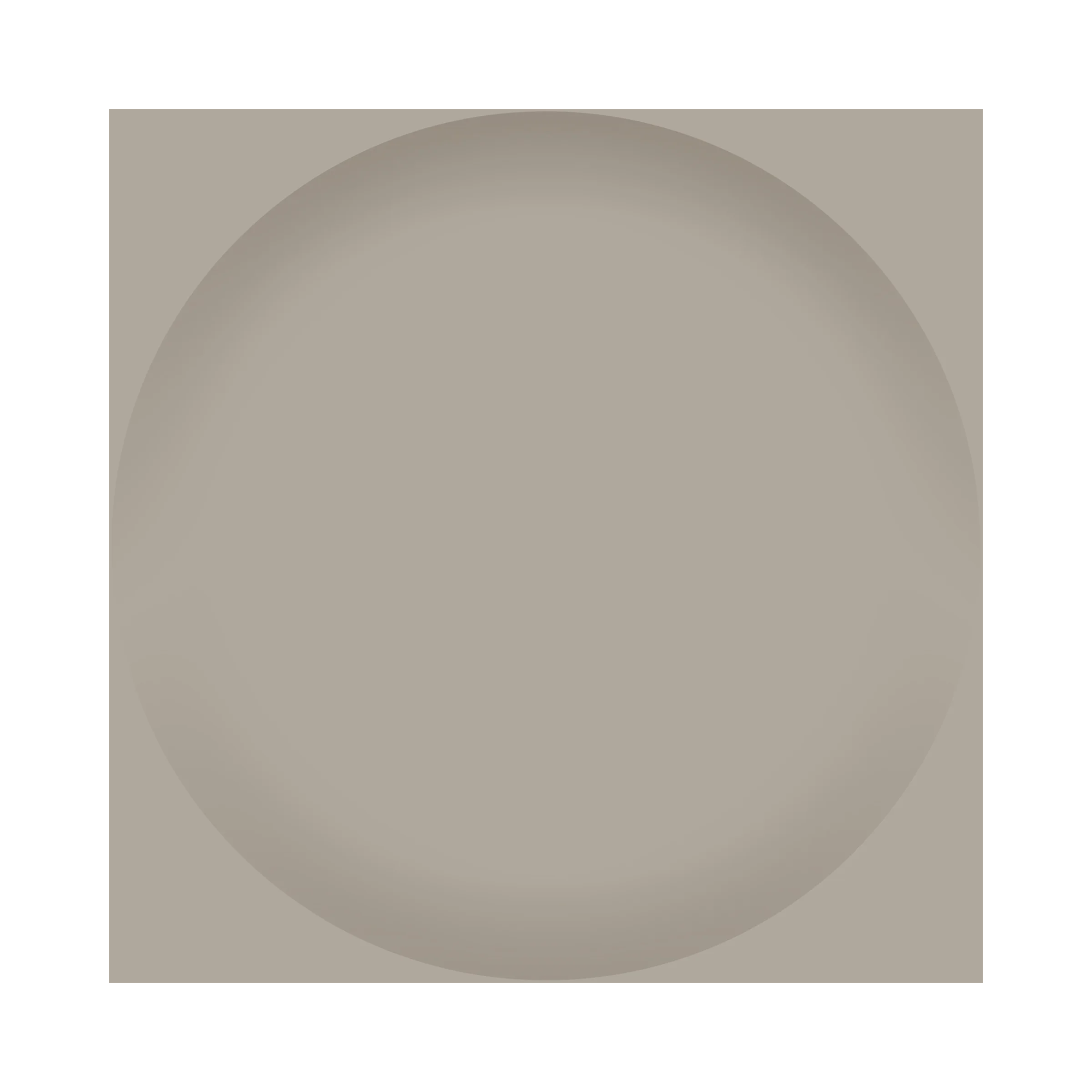 LUNA London ECLIPSE Rechargeable LED Travel Mirror with 3 Light Modes / SOFT STONE / swatch