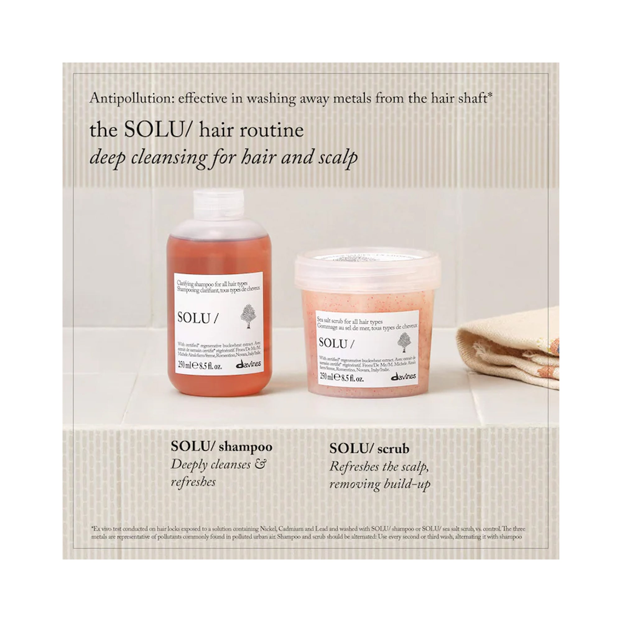 Davines SOLU Shampoo / 33.8OZ