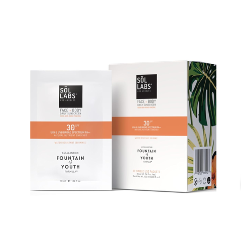 SOL_LABS_Natural_Mineral_SPF_30_On_The_Go_Sunscreen_Packets_12pk / 12PK