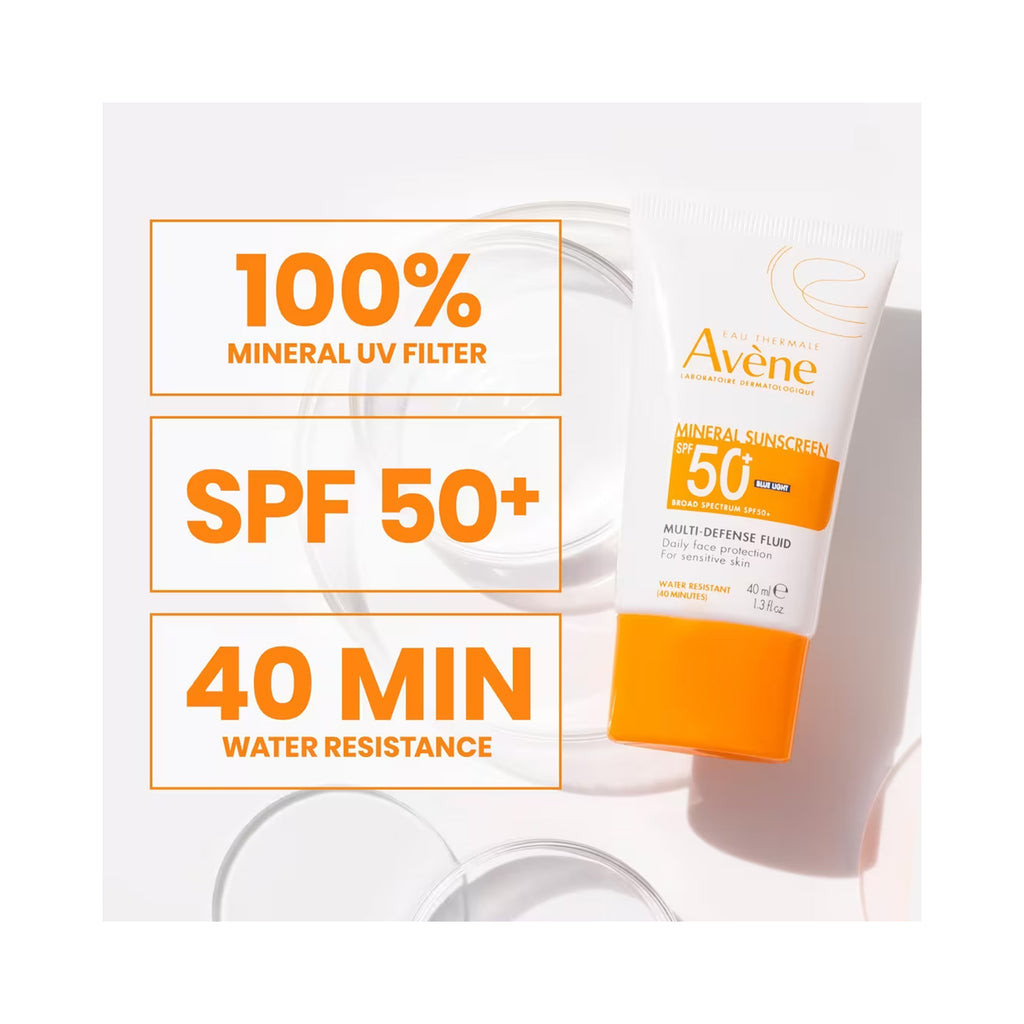 Avene Mineral Sunscreen Multi-Defense Fluid SPF 50+ / 1.3 OZ thumbnail 3