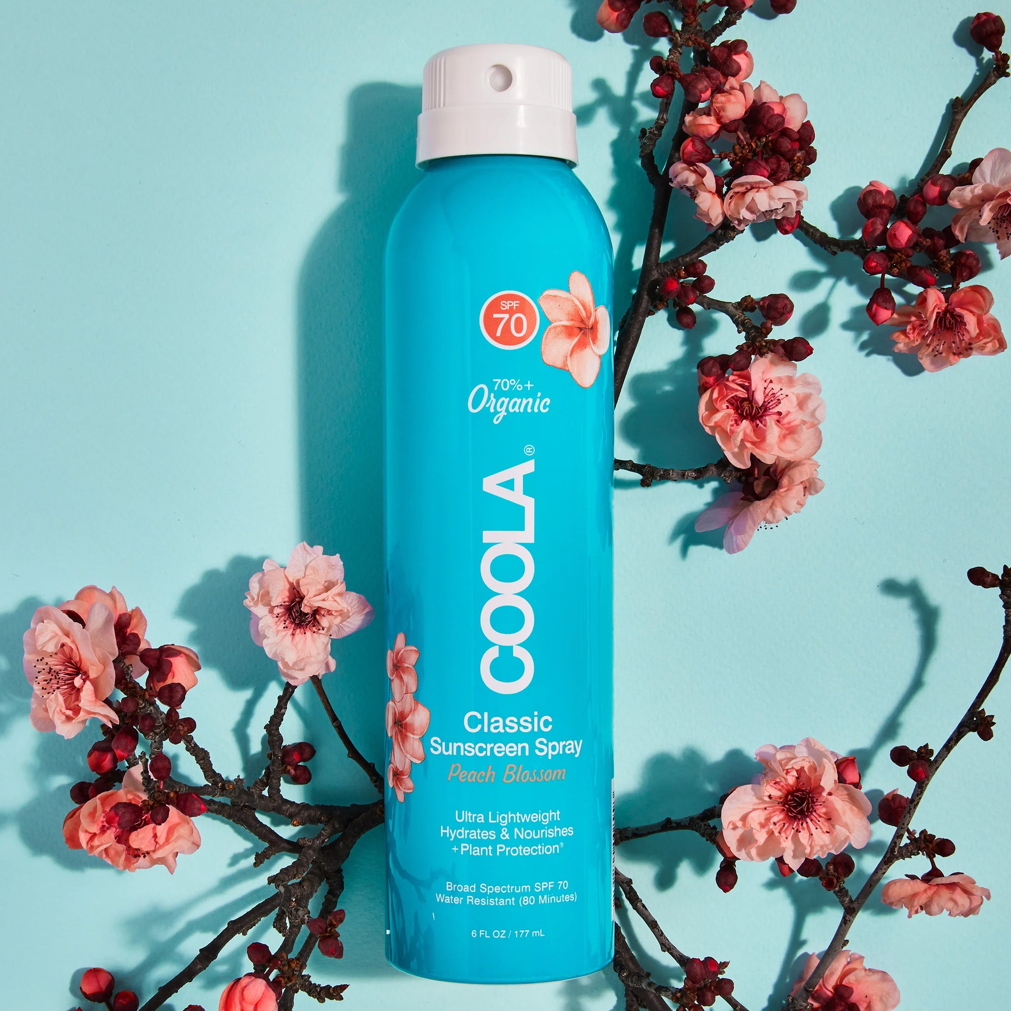 COOLA Suncare Classic Sunscreen Spray SPF70 - Peach Blossom / PEACH BLOSSOM