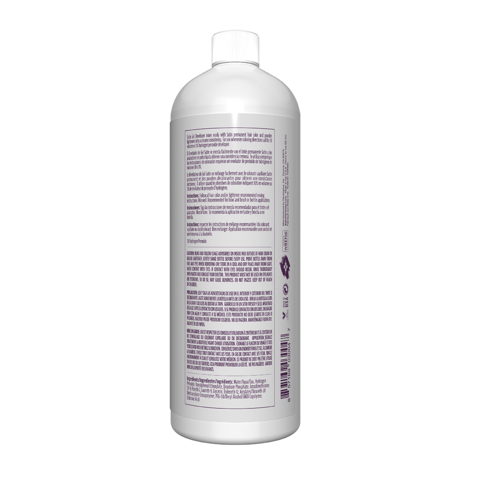 Volume R10 Developer Satin 10 Volume Developer - Silicone - Planet Beauty
