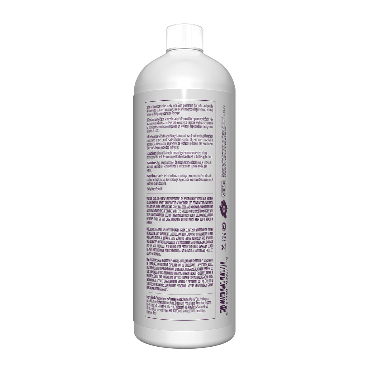 Satin 40 Volume Developer / 32OZ, image 27786860134550