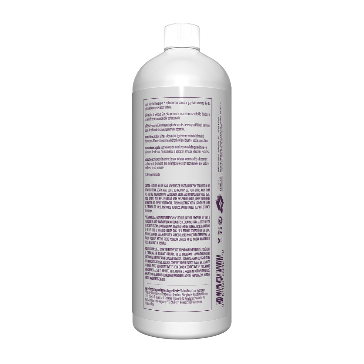 Satin Cover Grey / 32OZ, image 27786886054038