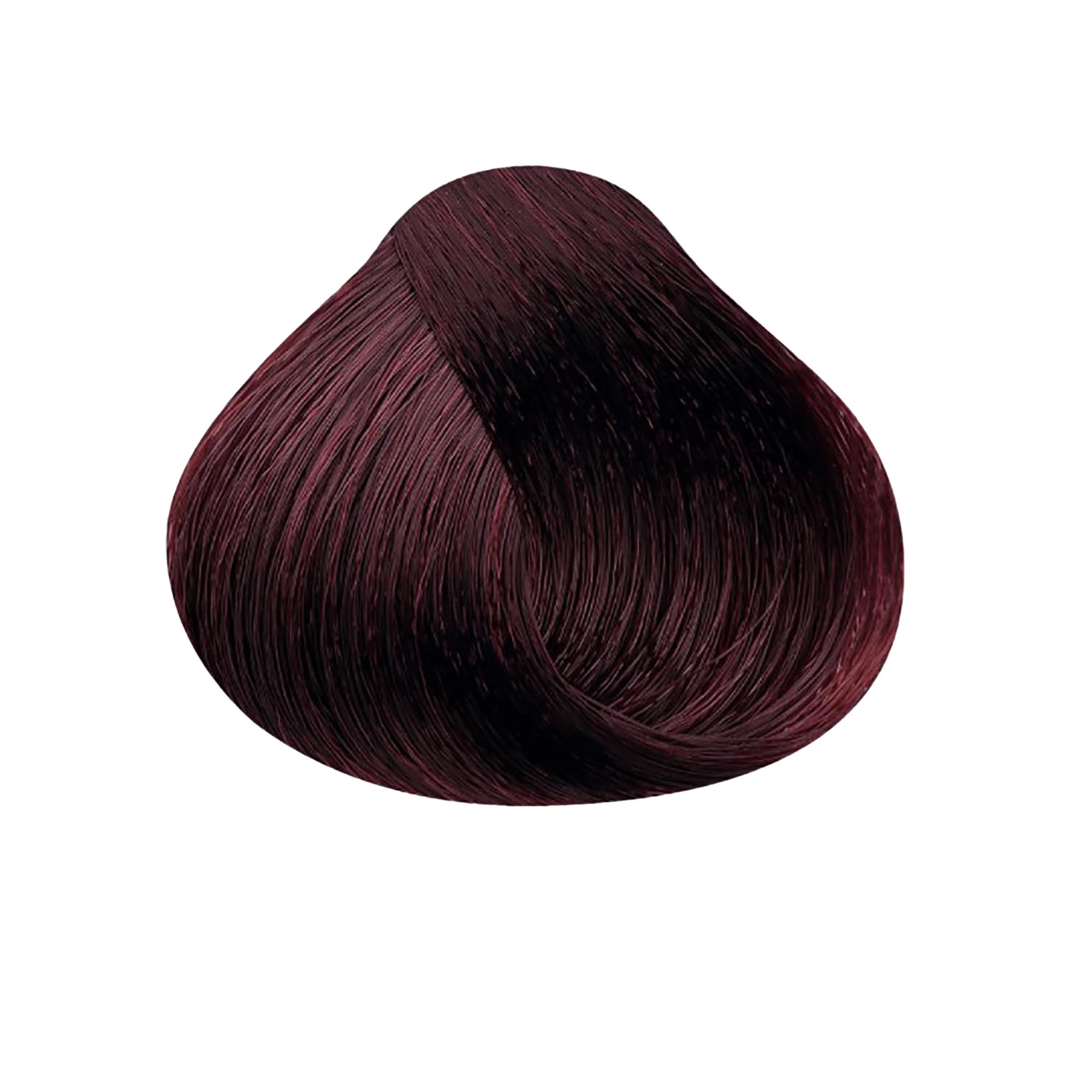 Satin Professional Hair Color / 4MR Red Mahogany Chestnut / Swatch