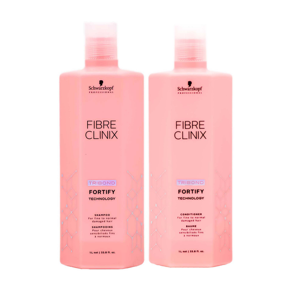 Schwarzkopf Fibre Clinix トリートメントセット Schwarzkopf Professional Fibre Clinix Fortify Shampoo - Planet Beauty