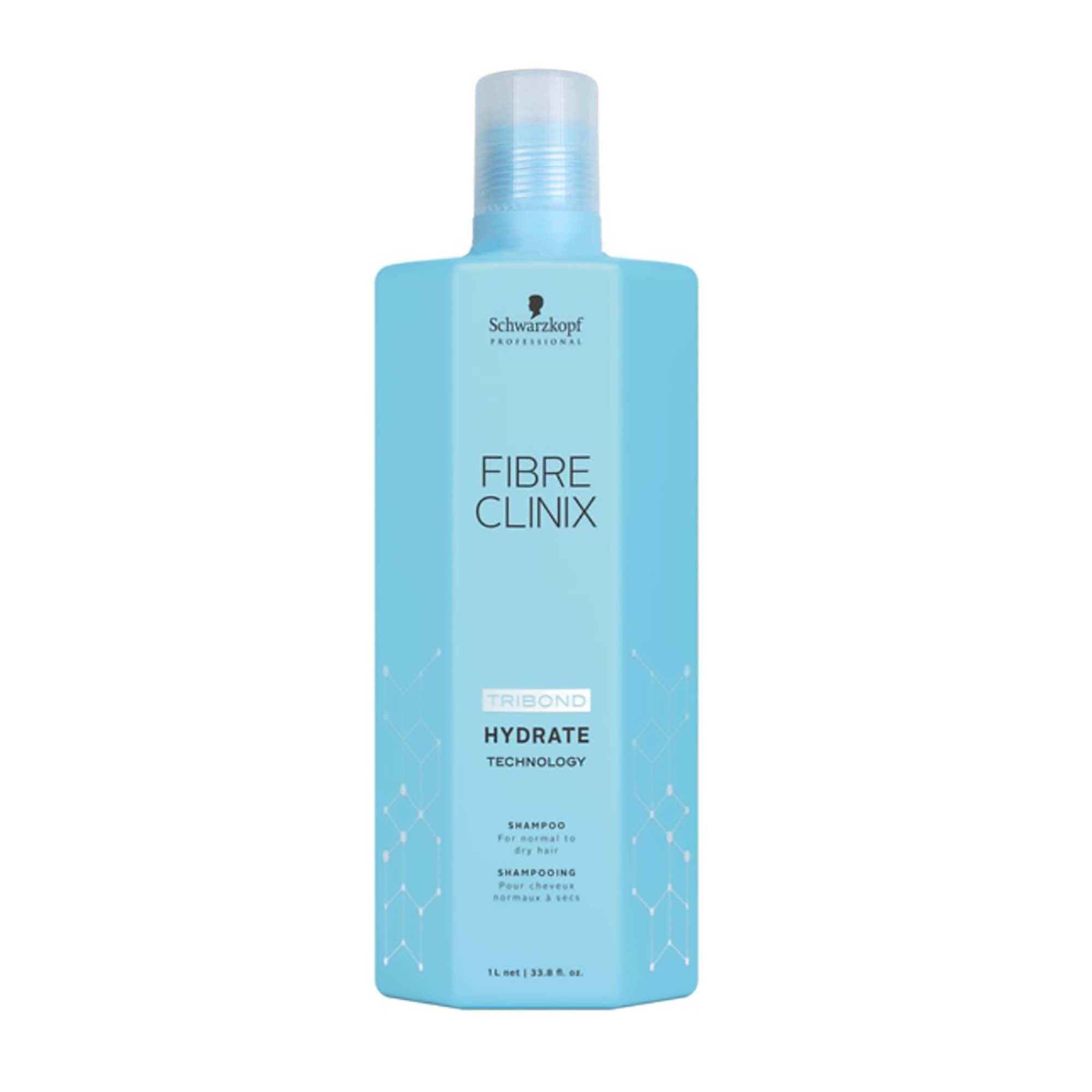 Schwarzkopf Professional Fibre Clinix Hydrate Shampoo and Conditioner - 33oz / 33OZ