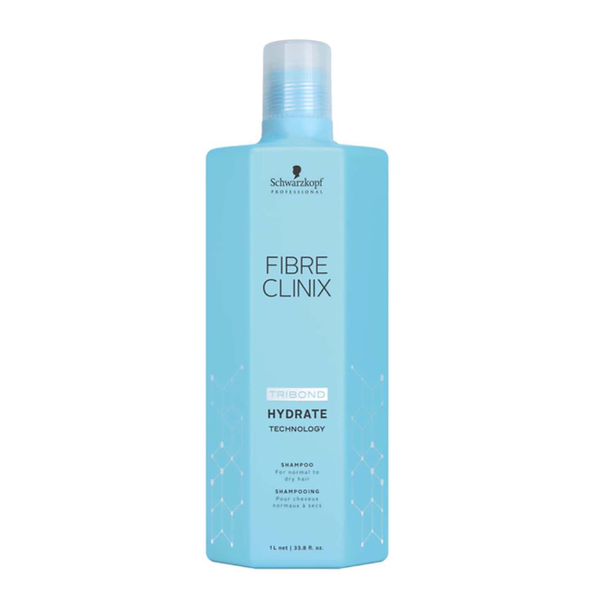 Schwarzkopf Professional Fibre Clinix Hydrate Shampoo - 33oz / 33OZ