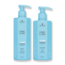 Schwarzkopf Professional Fibre Clinix Tribond Hydrate Shampoo 10oz and Conditioner 8oz Duo / 10oz/8oz