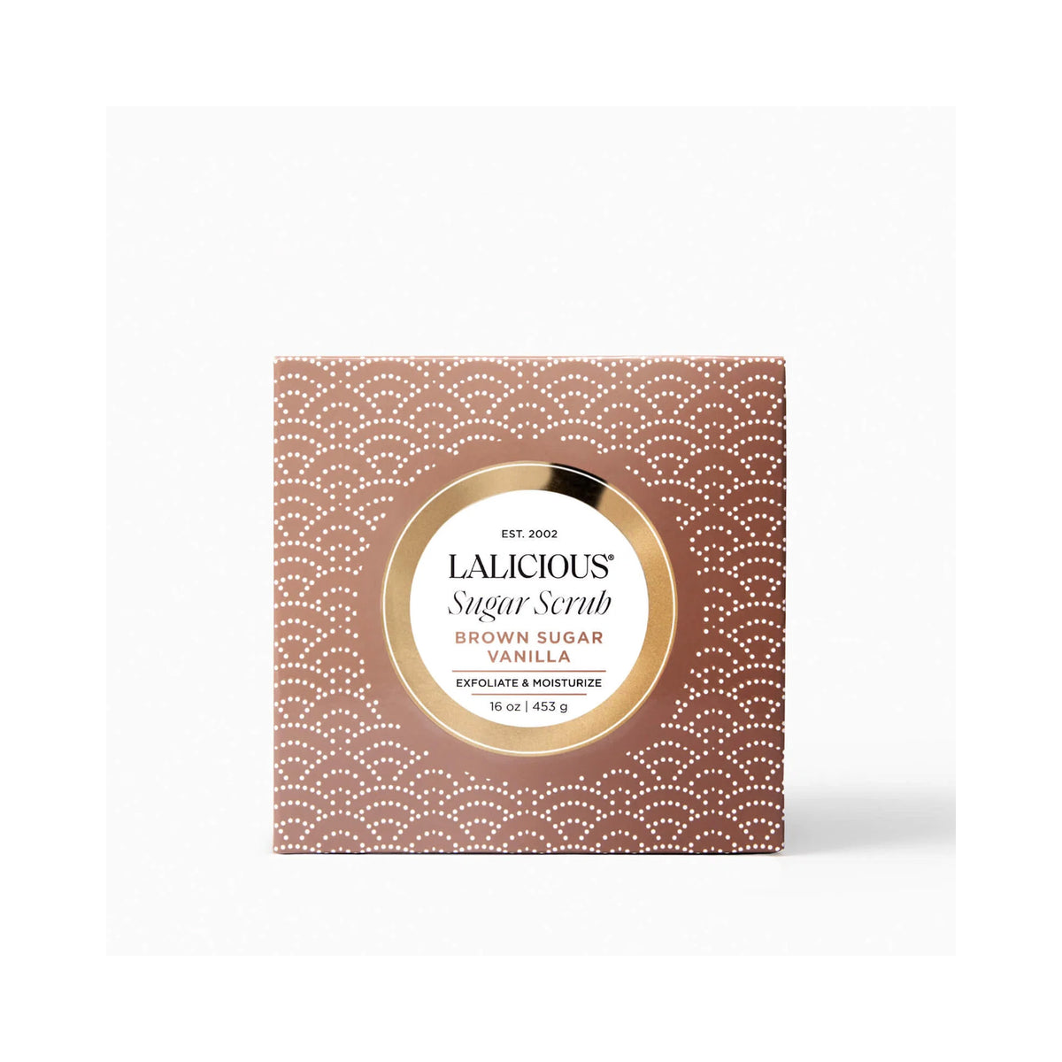 LALICIOUS Brown Sugar Vanilla Sugar Scrub / 16OZ, image 32942518927510