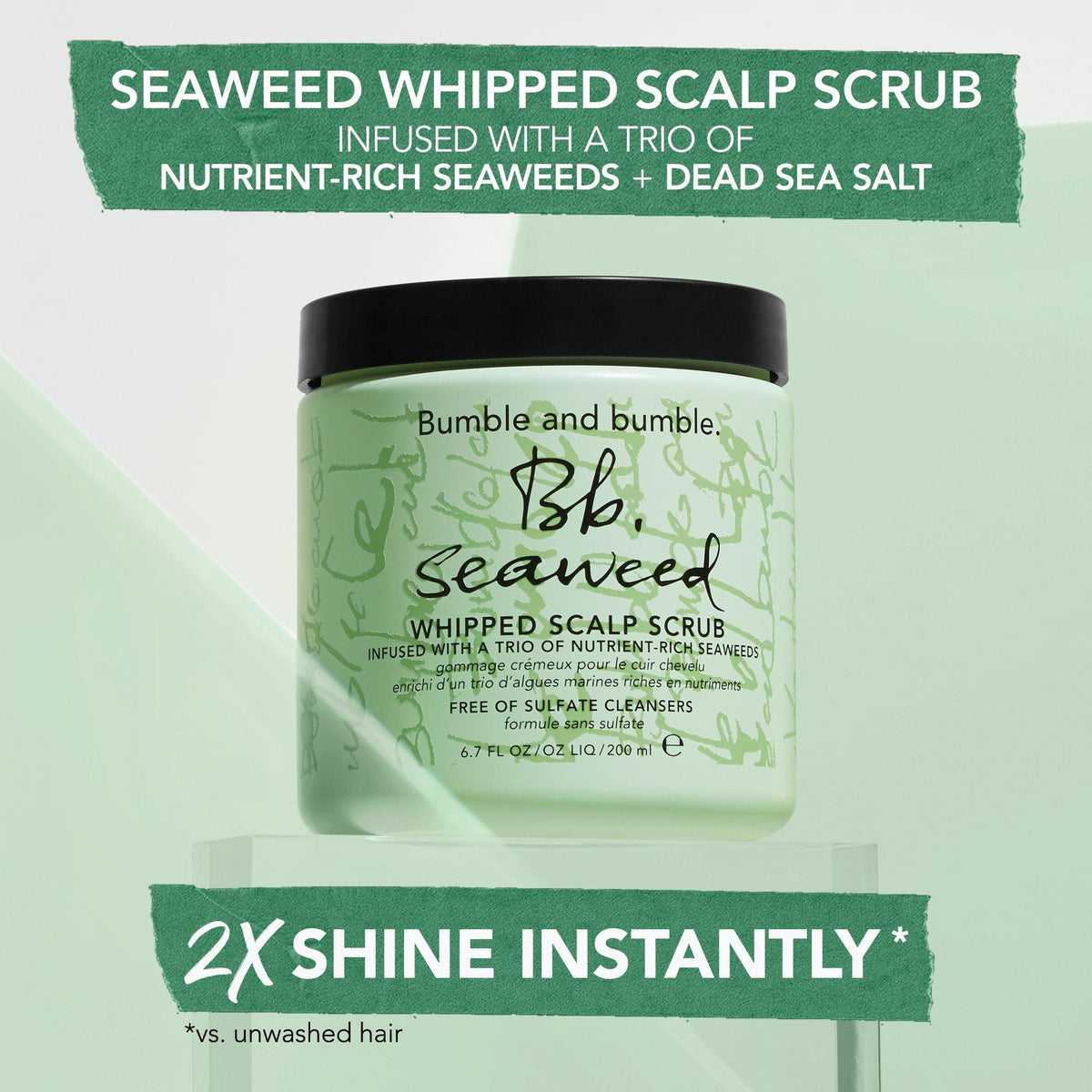 Bumble and Bumble Seaweed Whipped Scalp Scrub / 6.7OZ, image 27634420416662