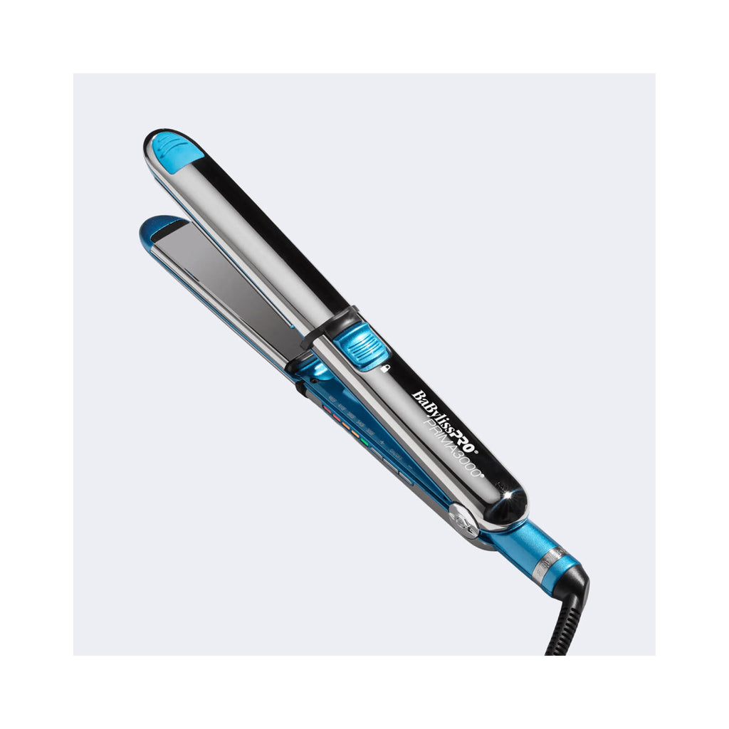 BabylissPRO Nano Titanium 1.25 Extended-Barrel Curling Iron & 1.25 Prima3000 Styling Iron Set - Item No. BNTPP54MB thumbnail 2