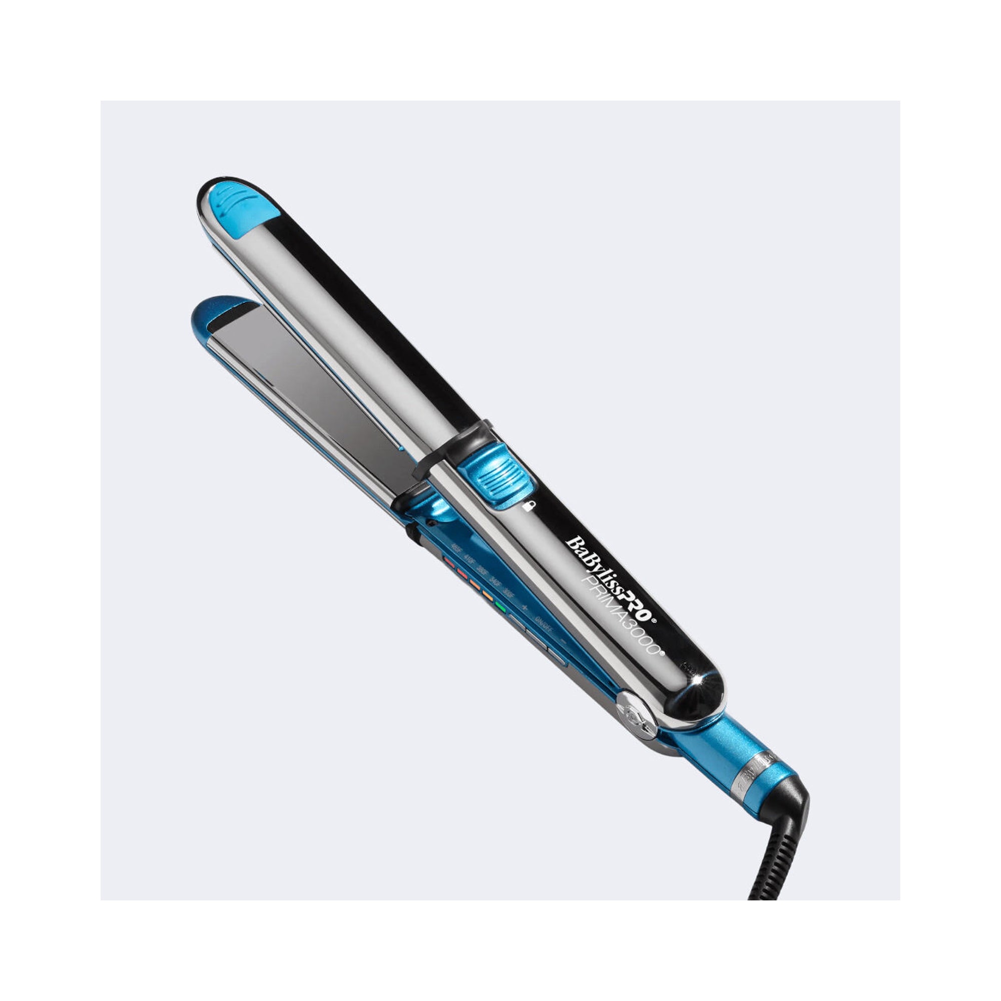 BabylissPRO Nano Titanium 1.25 Extended-Barrel Curling Iron & 1.25 Prima3000 Styling Iron Set - Item No. BNTPP54MB