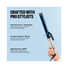 BabylissPRO Nano Titanium 1.25 Extended-Barrel Curling Iron & 1.25 Prima3000 Styling Iron Set - Item No. BNTPP54MB