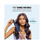 BabylissPRO Nano Titanium 1.25 Extended-Barrel Curling Iron & 1.25 Prima3000 Styling Iron Set - Item No. BNTPP54MB
