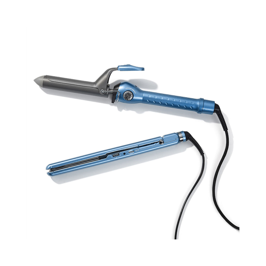 BaBylissPRO Nano Titanium 1¼ Spring Curl Iron & 1 Ultra-Thin Flat Iron Set - Item No. BNTPP95 / SET thumbnail 2