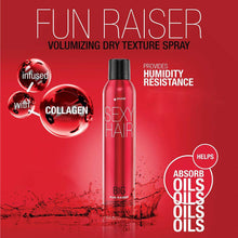 Sexy Hair Fun Raiser Dry Texturizing Spray / 8.5