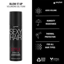 Sexy Hair Style SexyHair Blow It Up Volumizing Gel Foam / 5 OZ