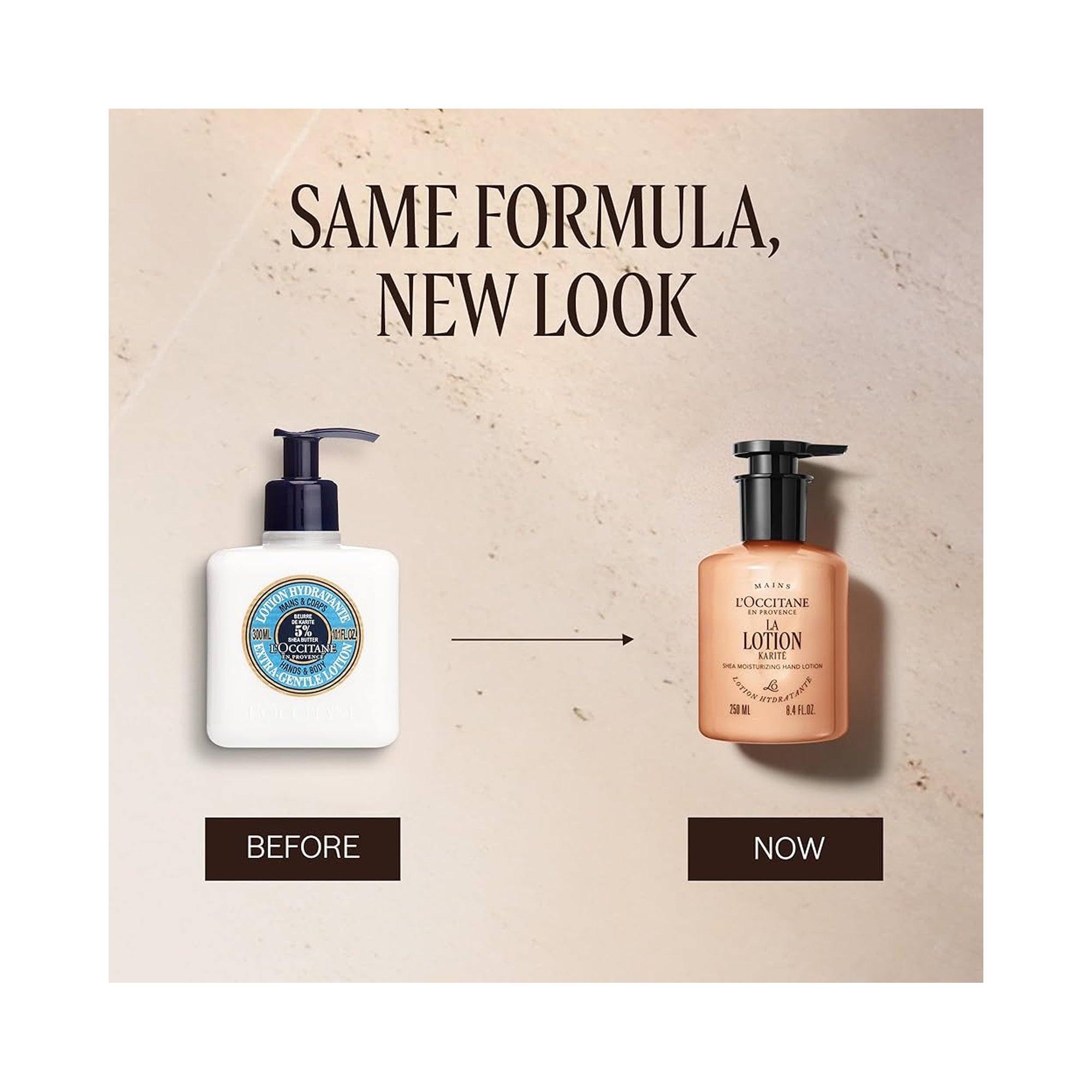 LOccitane La Lotion Shea Moisturizing Hand Lotion / 8.4OZ