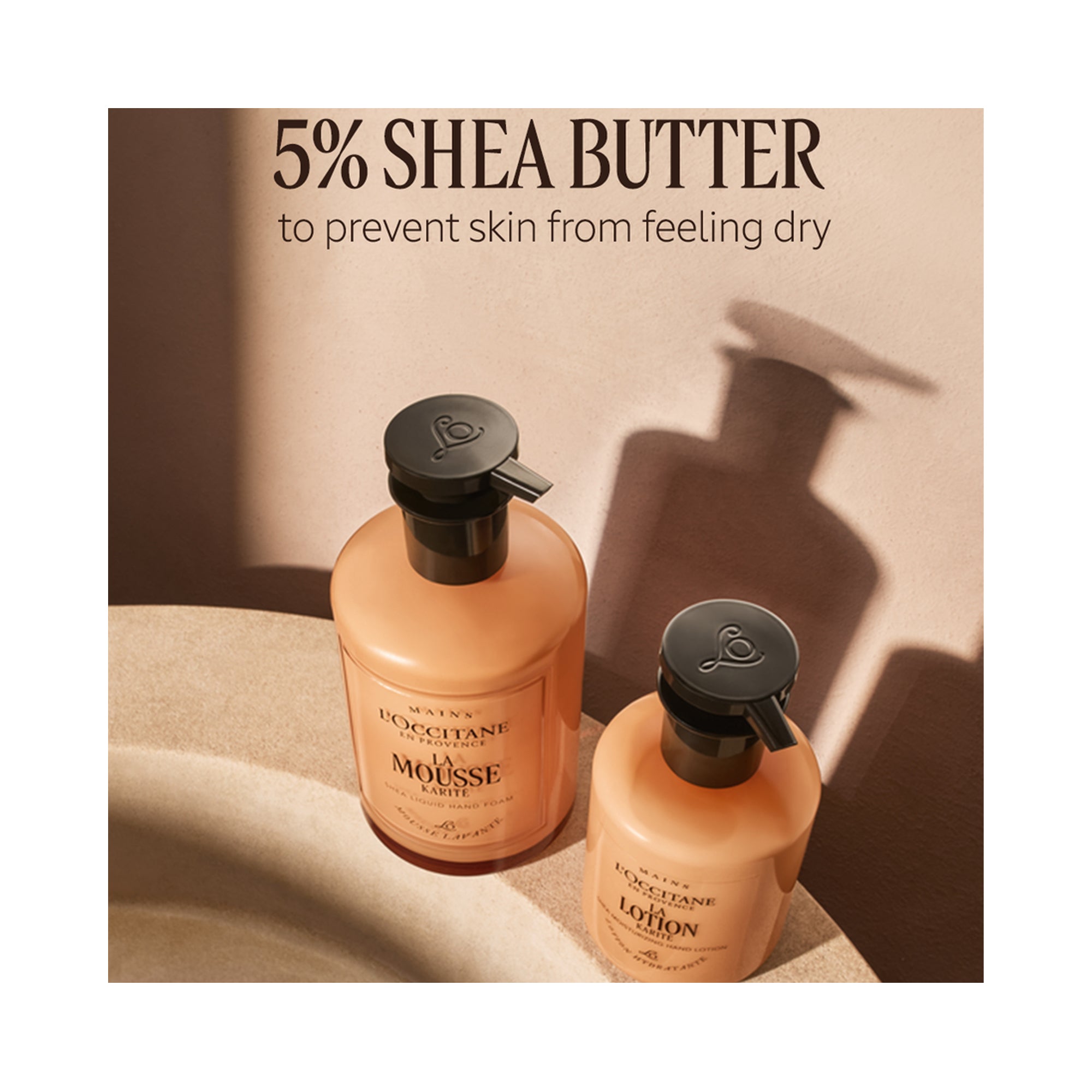 LOccitane La Lotion Shea Moisturizing Hand Lotion / 8.4OZ