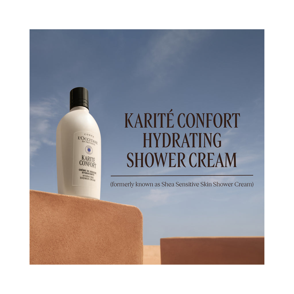 LOccitane Karite Confort Hydrating Shower Cream / 8.4OZ thumbnail 3