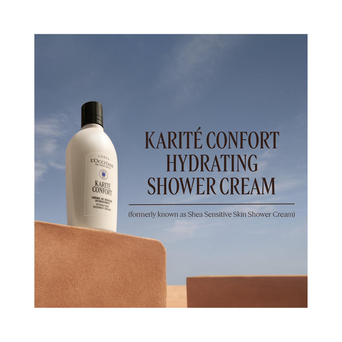 LOccitane Karite Confort Hydrating Shower Cream / 8.4OZ, image 32682803396758
