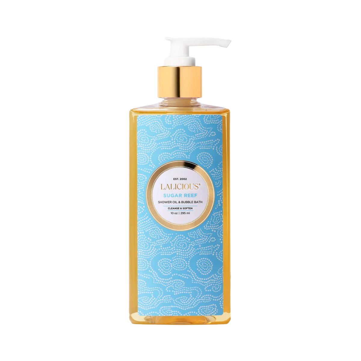 LALICIOUS Sugar Reef Shower Oil & Bubble Bath / 10OZ