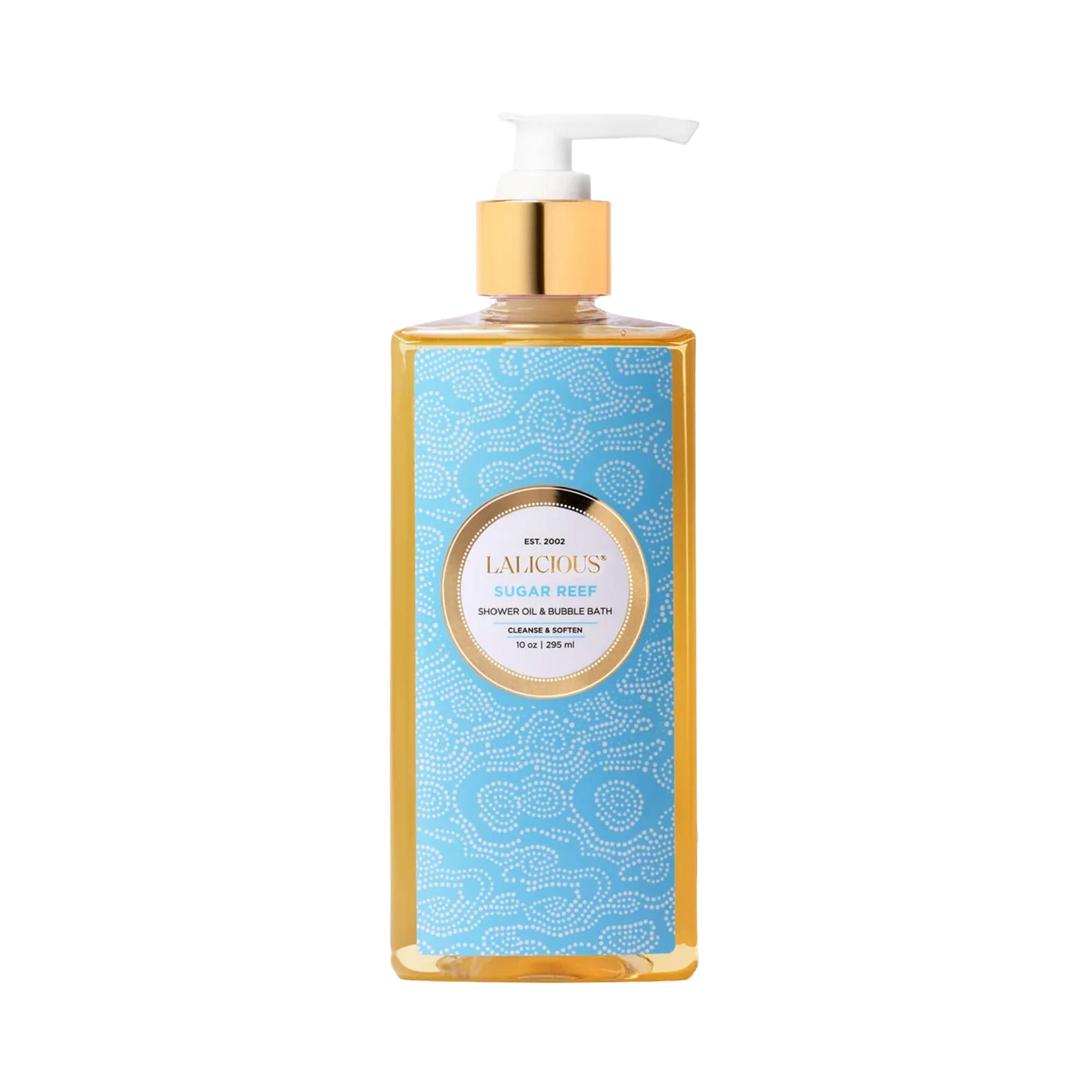 LALICIOUS Sugar Reef Shower Oil & Bubble Bath / 10OZ